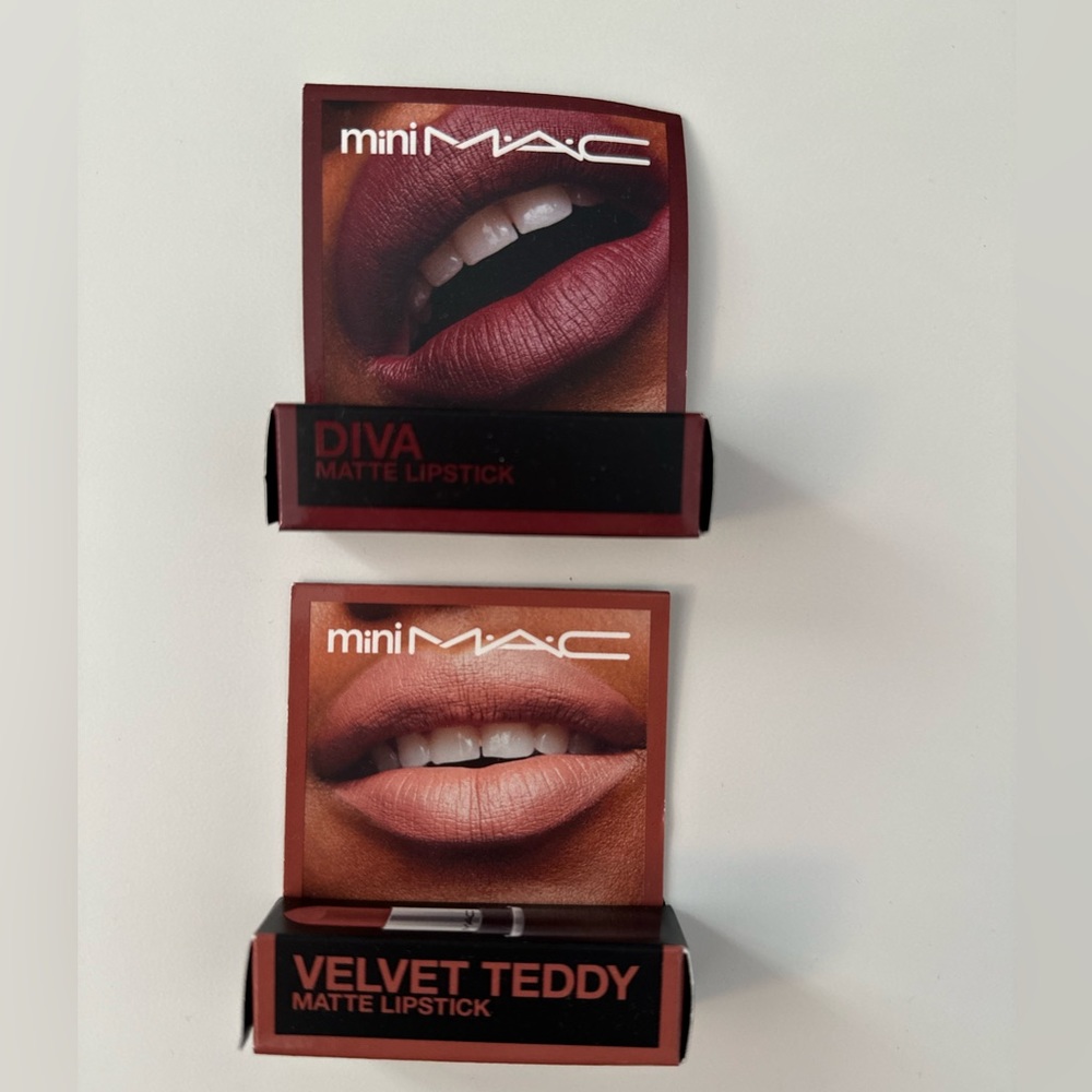 2 MAC LIPSTICK MINI